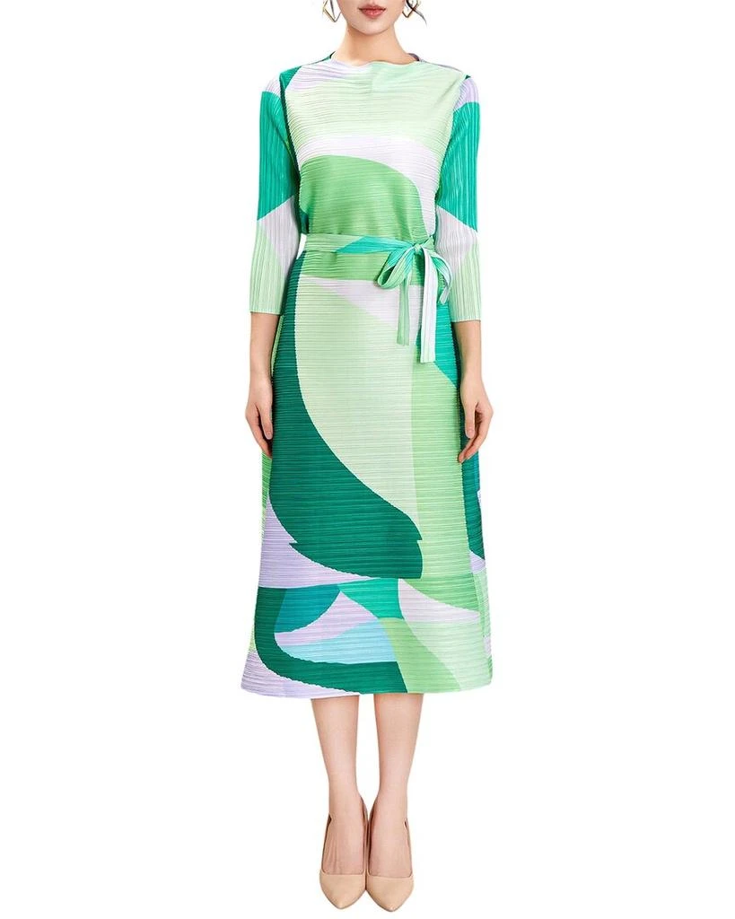 knee length dresses for ladies Adele Berto Midi Dress