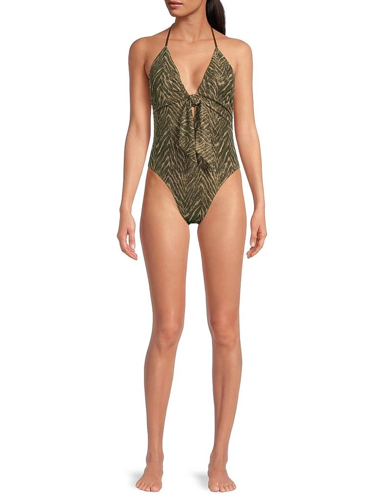 Ramy Brook Printed One-Piece Swimsuit 2