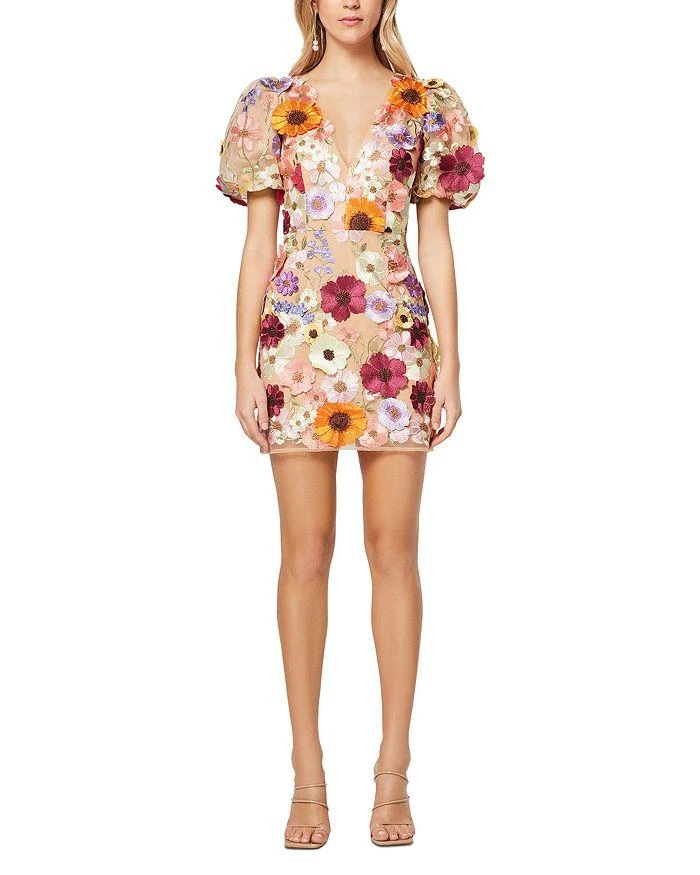 Elliatt Rosalind Floral Applique Mini Dress 3