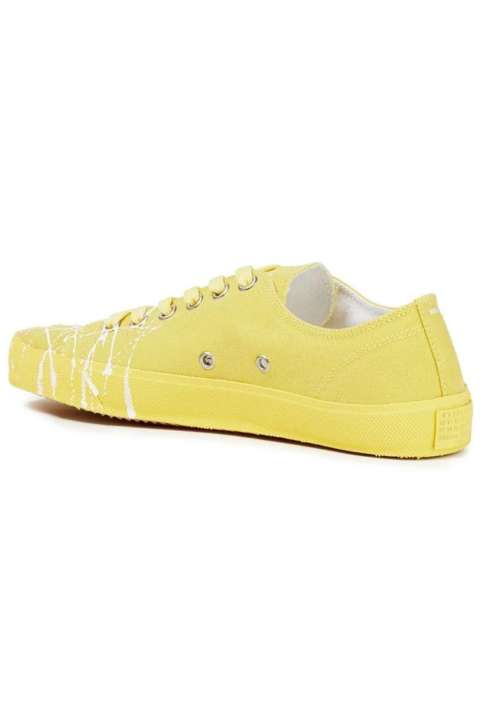 MAISON MARGIELA Tabi split-toe painted canvas sneakers 3