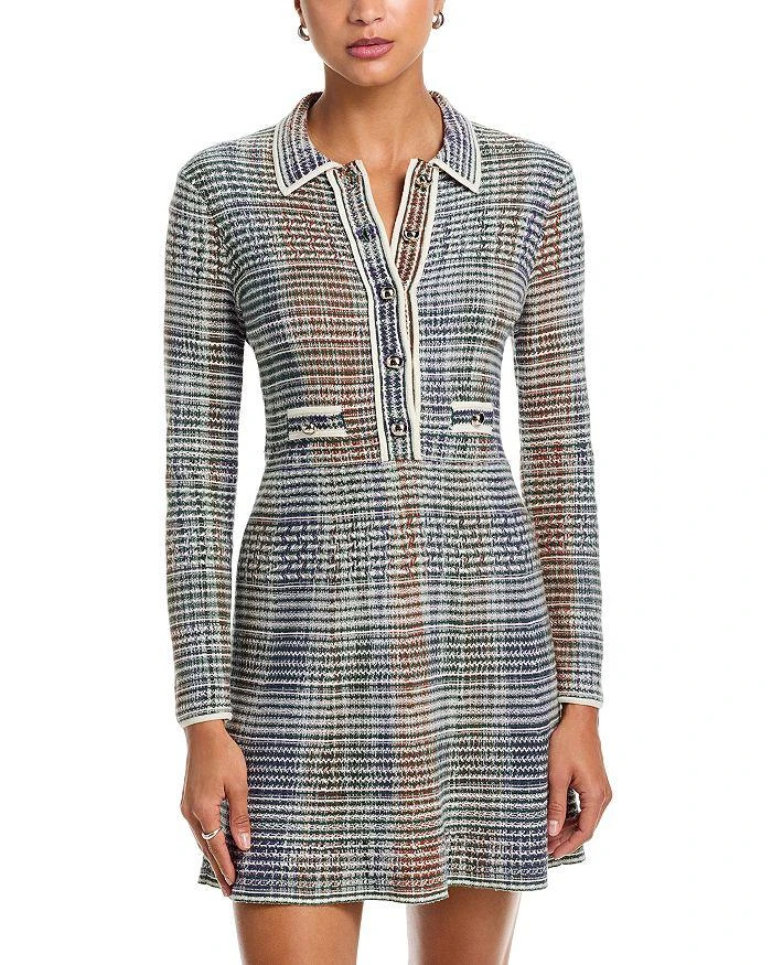 veronica beard brown gingham dress The Black Tux Essential Dress Shirt In White | Size: Medium main image 1