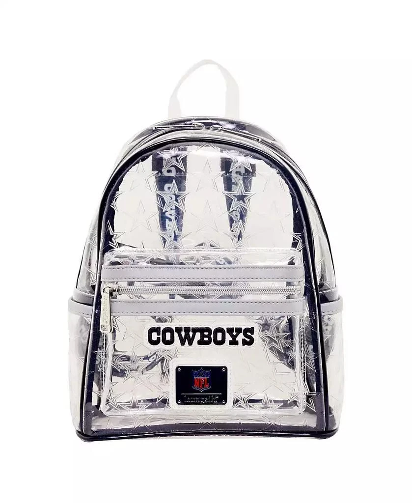 Loungefly Men's and Women's Dallas Cowboys Clear Mini Backpack 1