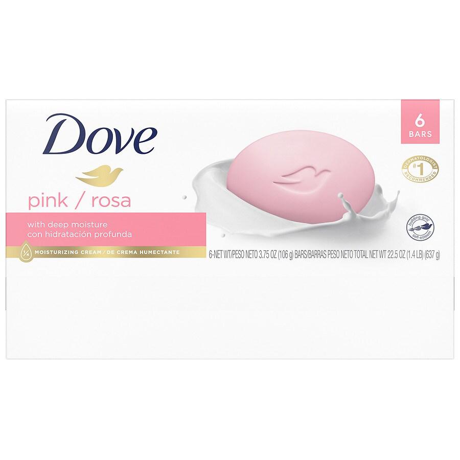 Dove Beauty Bar Gentle Skin Cleanser Pink