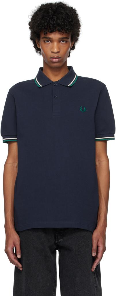 Fred Perry Black M3600 Polo