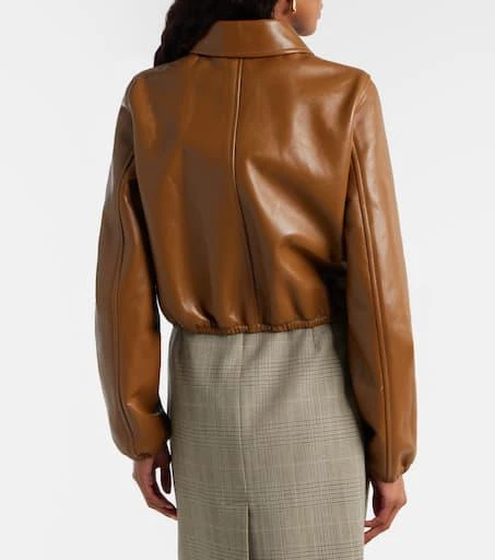 Gucci Leather bomber jacket 5