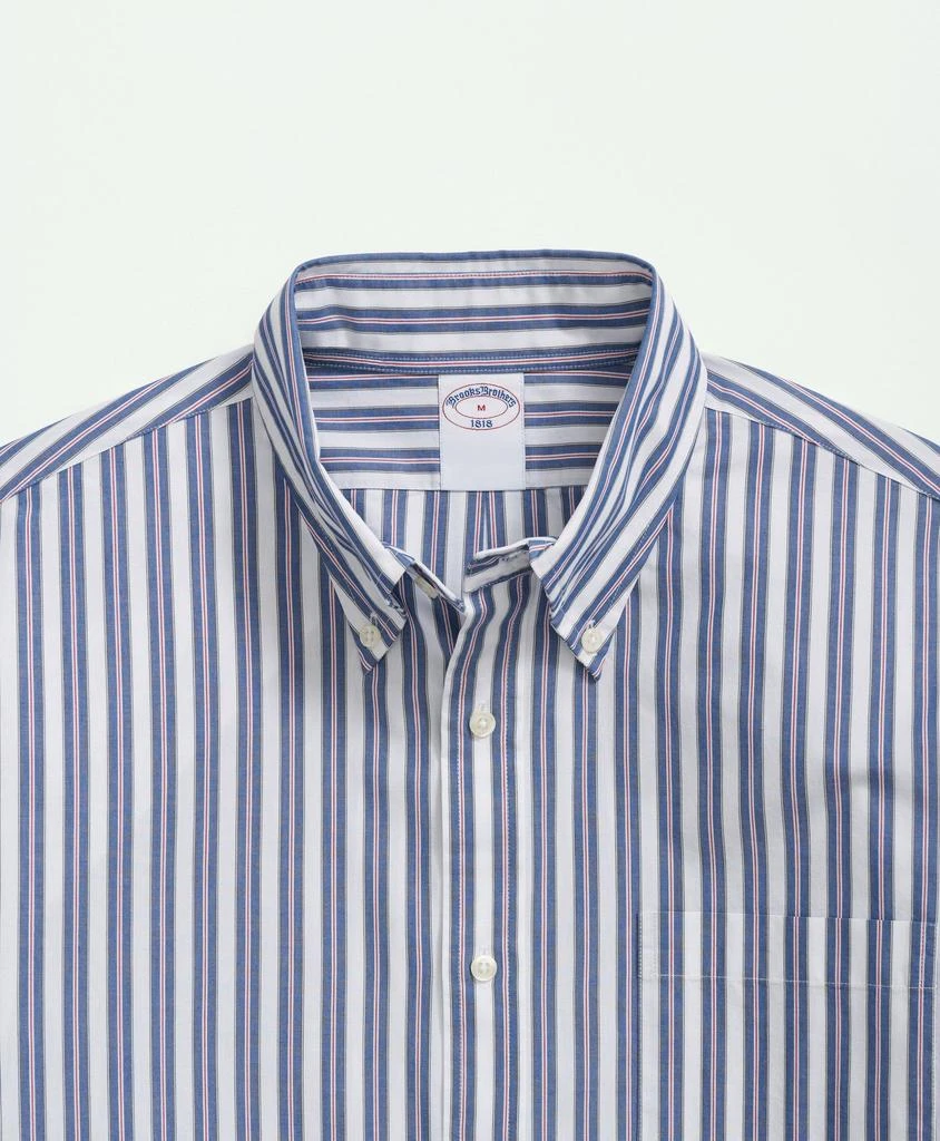 Brooks Brothers Friday Shirt, Poplin Multi-Striped 3