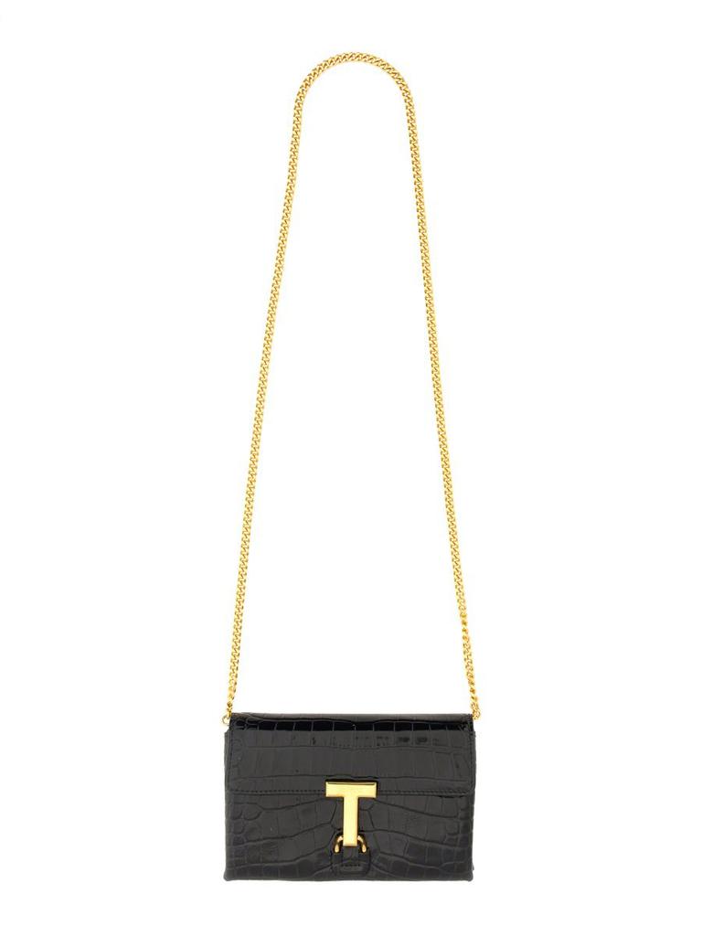 【送料&関税込】Tom Ford monarch Crossbody Bag Tom Ford Tom Ford Monarch Embossed Mini Crossbody Bag