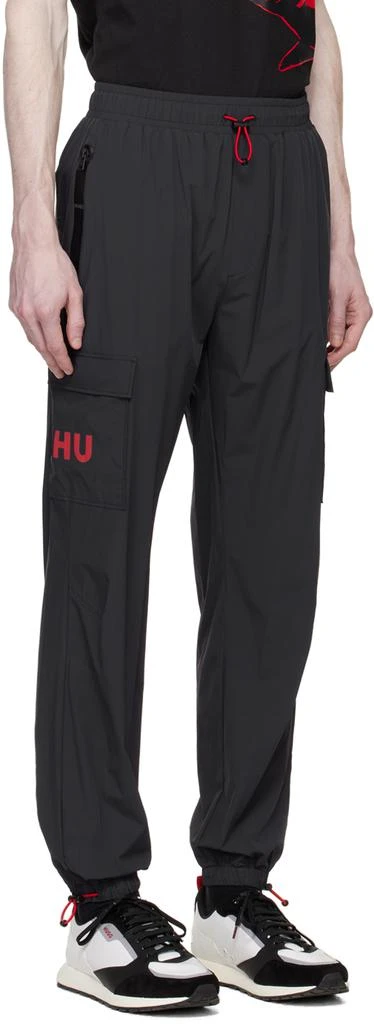 Hugo Black Drawstring Lounge Pants 2