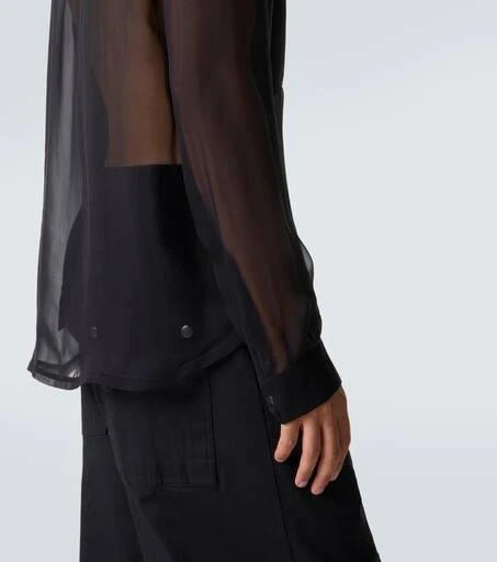 Rick Owens Sheer silk shirt 7