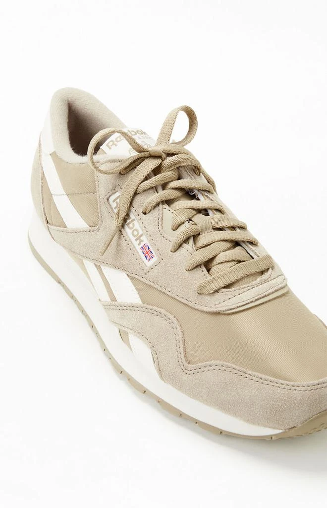 Reebok Tan Classic Nylon Vintage Suede Shoes 6