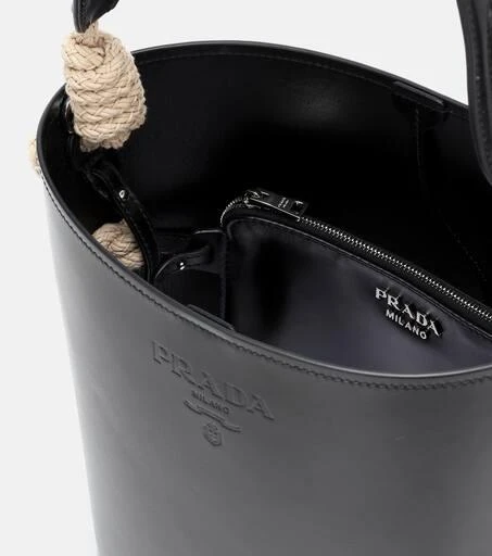 Prada Tambour leather bucket bag 3