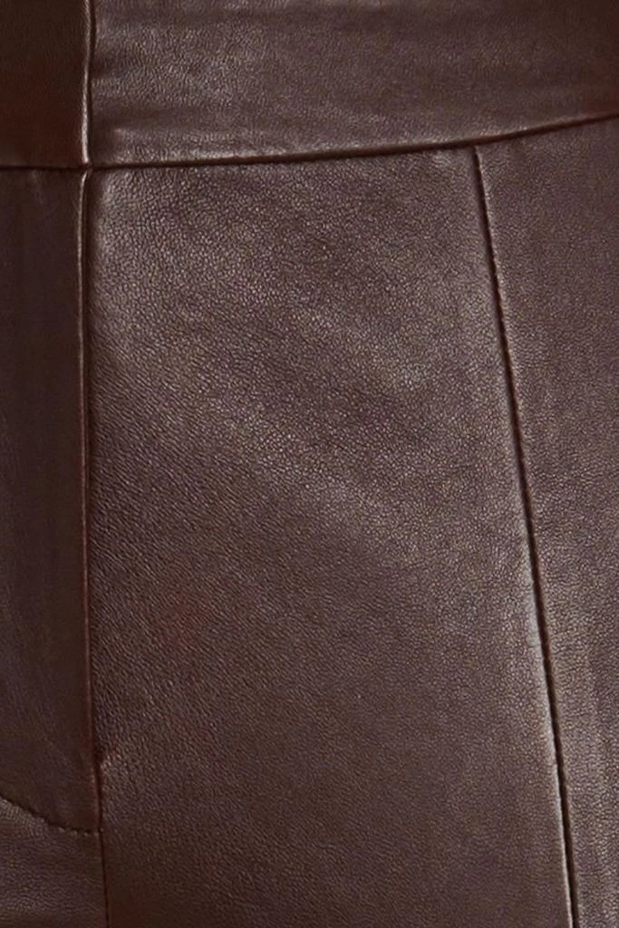 Derek Lam Van cropped leather slim-leg pants 4