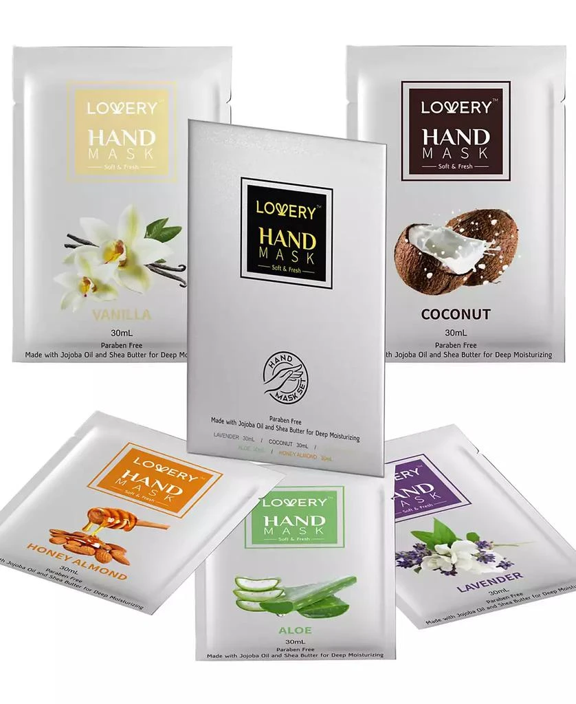 Lovery Deep Conditioning Hand Mask Set, 5 Piece 2