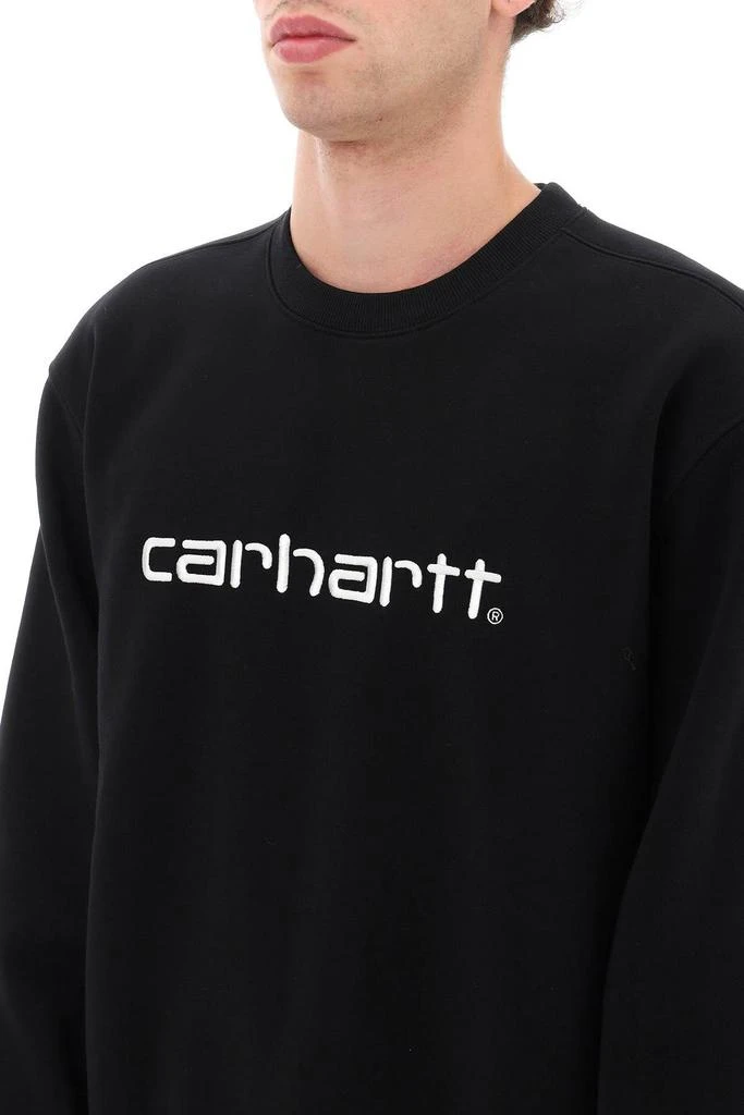 CARHARTT WIP Crew-neck sweatshirt with logo embroidery 5