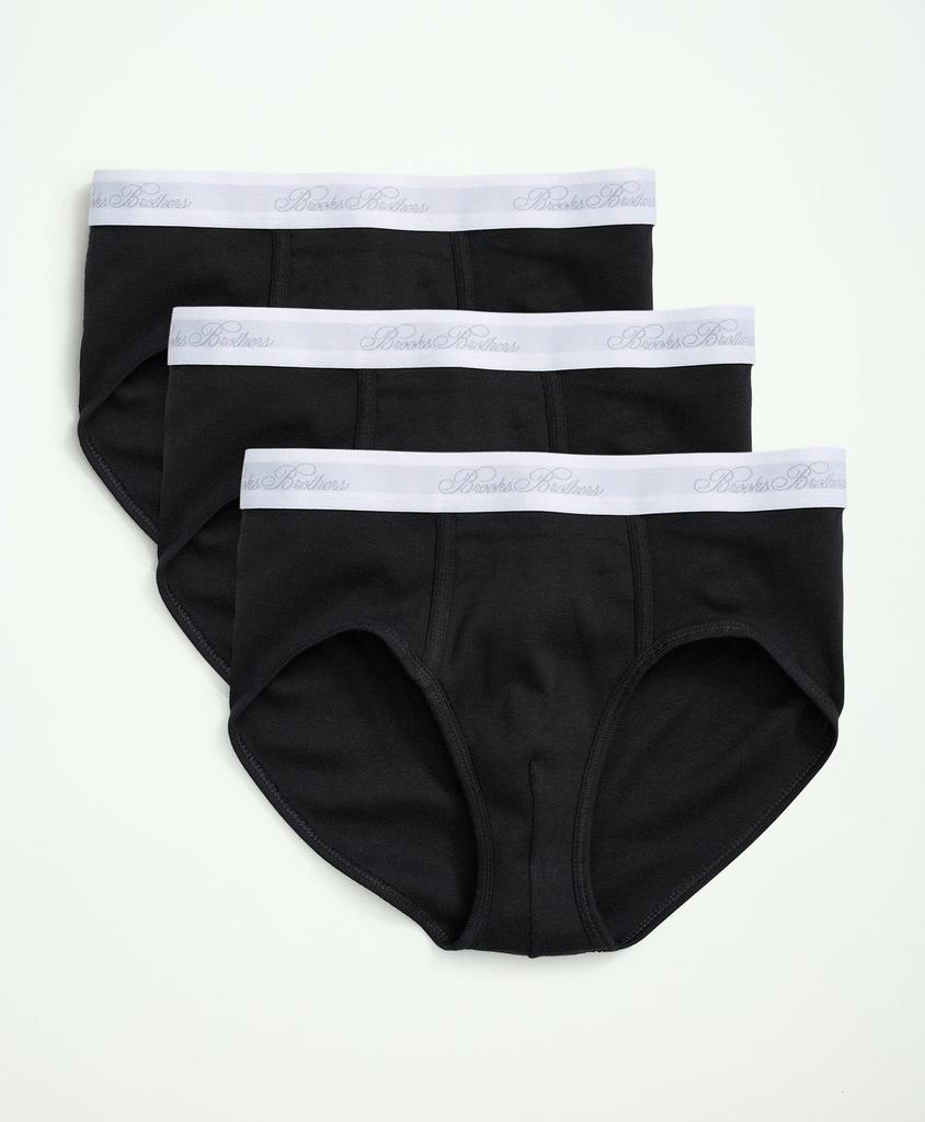 Brooks Brothers Supima® Cotton Low-Rise Briefs - 3 Pack