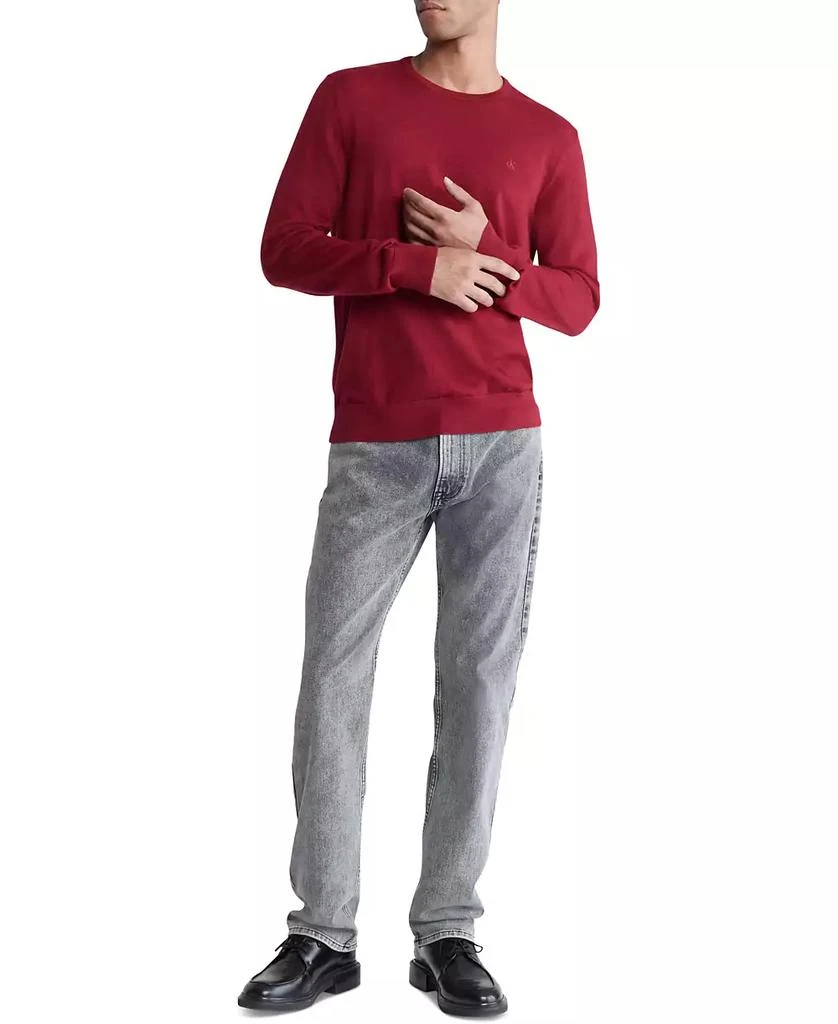 Calvin Klein Men's Extra Fine Merino Wool Blend Sweater 3