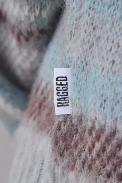 The Ragged Priest The Ragged Priest Dial Patterned Crew Neck Sweater 4