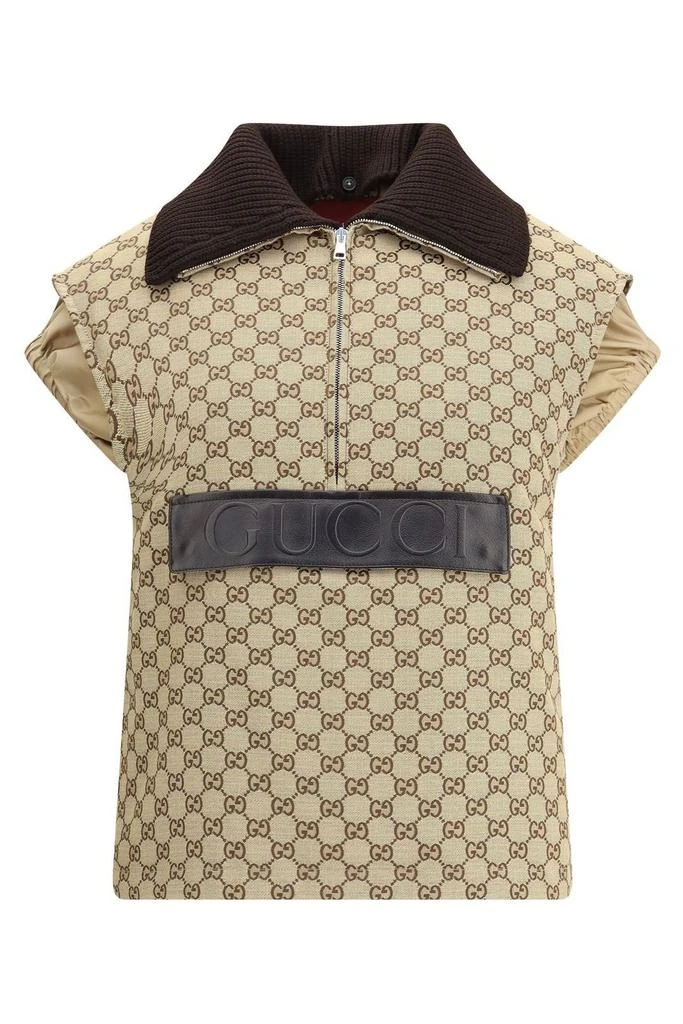 Gucci Gucci GG Half-Zip Gilet 1