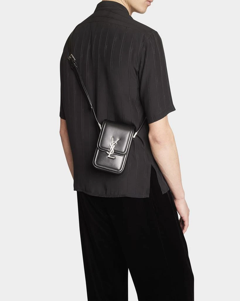 Yves Saint Laurent Men's YSL Solferino Phone Case Bag 4