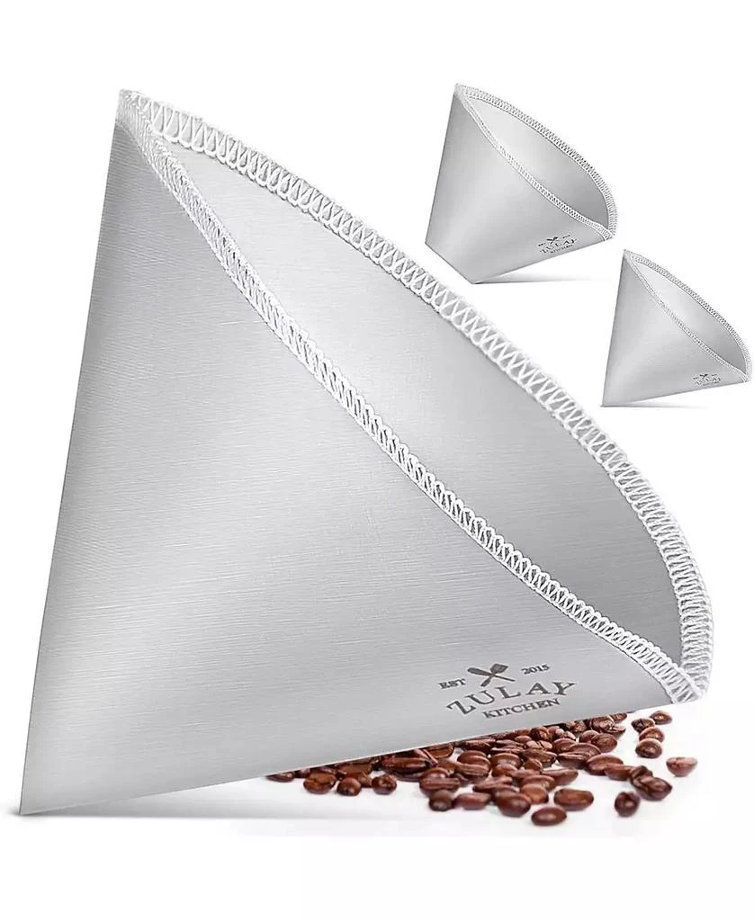 Zulay Kitchen Reusable Pour Over Coffee Filter 1 7