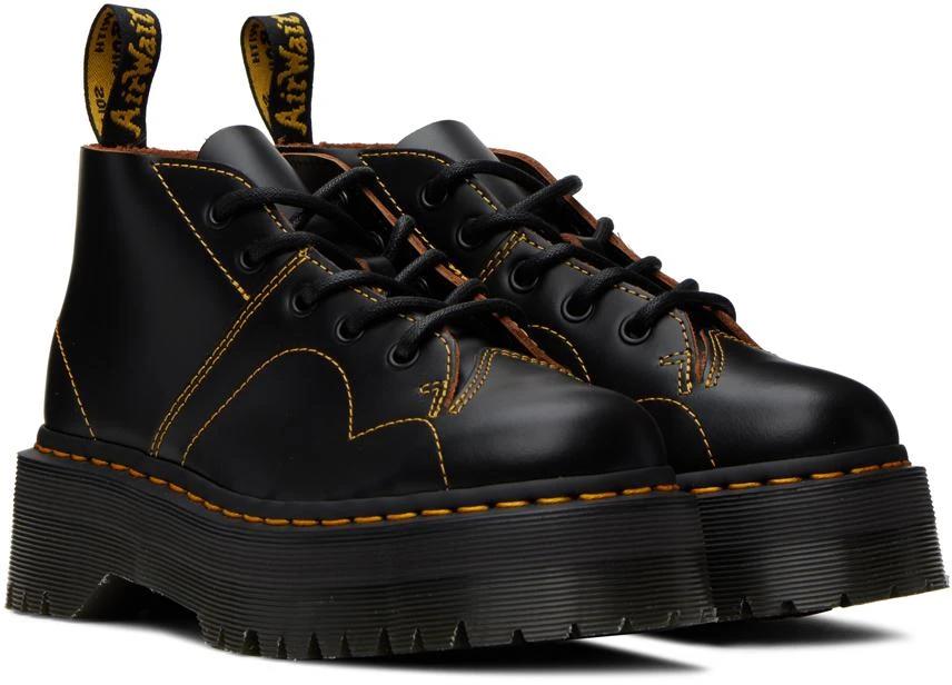 Dr. Martens Black Church Quad Boots 4