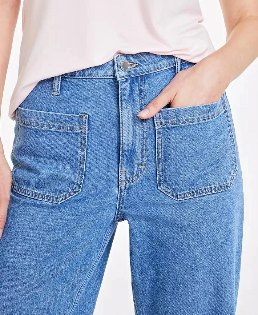 On 34th Women's Patch-Pocket Wide-Leg Jeans, Created for Macy's 3