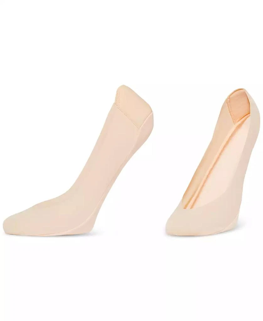 Hue Women's 2-Pk. Heelbliss Cushioned-Back Liner Socks U24376 5