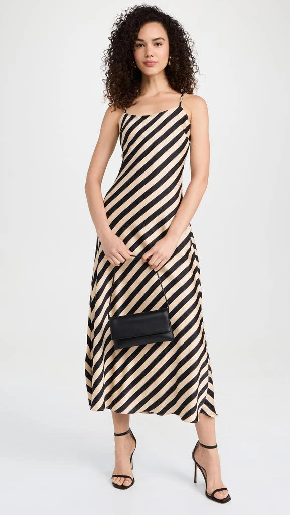 Endless Rose Striped Maxi Slip Dress 4