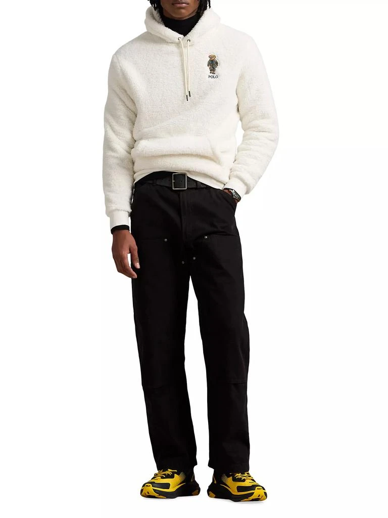 Ralph Lauren Polo Bear Pile Fleece Hoodie 2