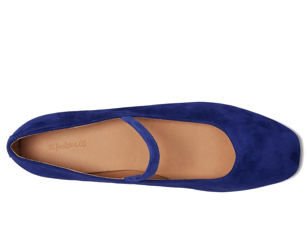 Madewell The Greta Ballet Flat In Suede 2