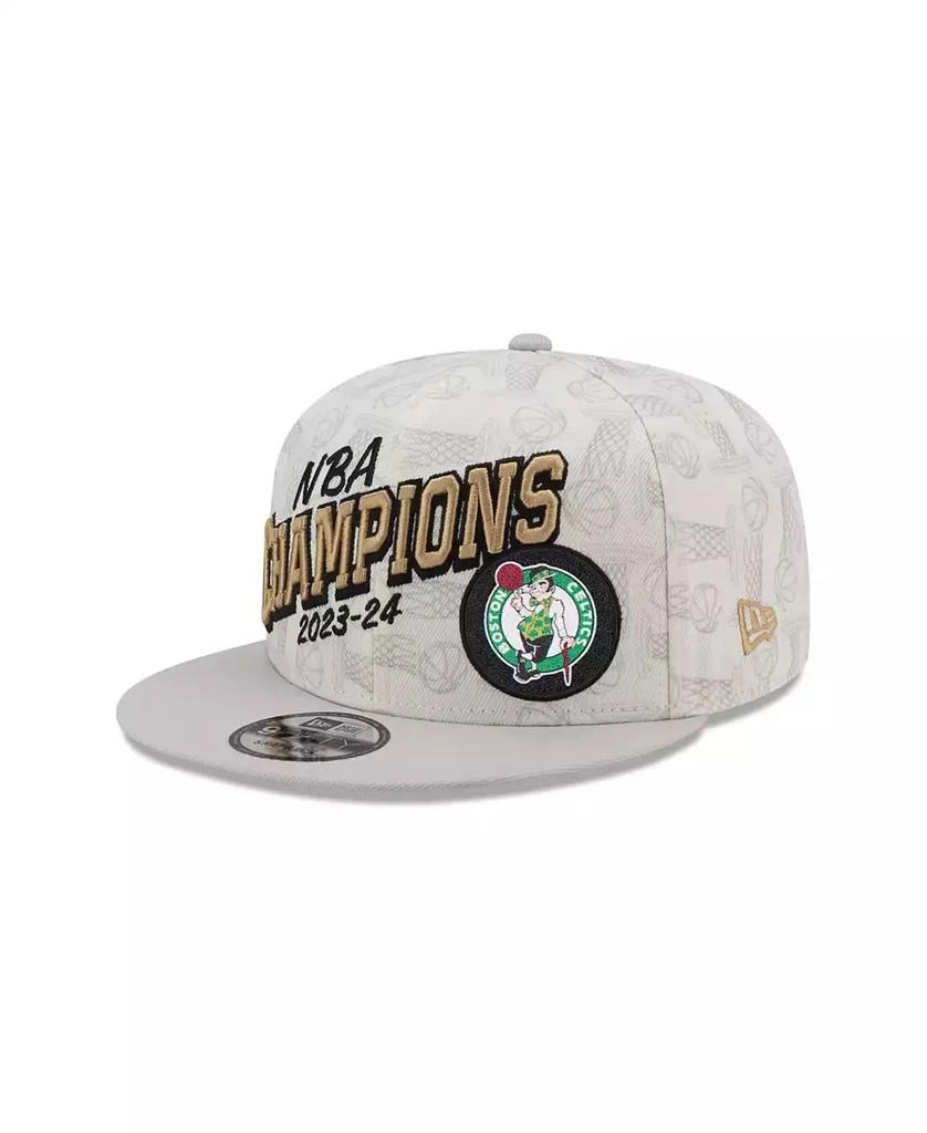 New Era Men's Boston Celtics 2024 NBA Finals Champions Locker Room 9FIFTY Snapback Hat 6