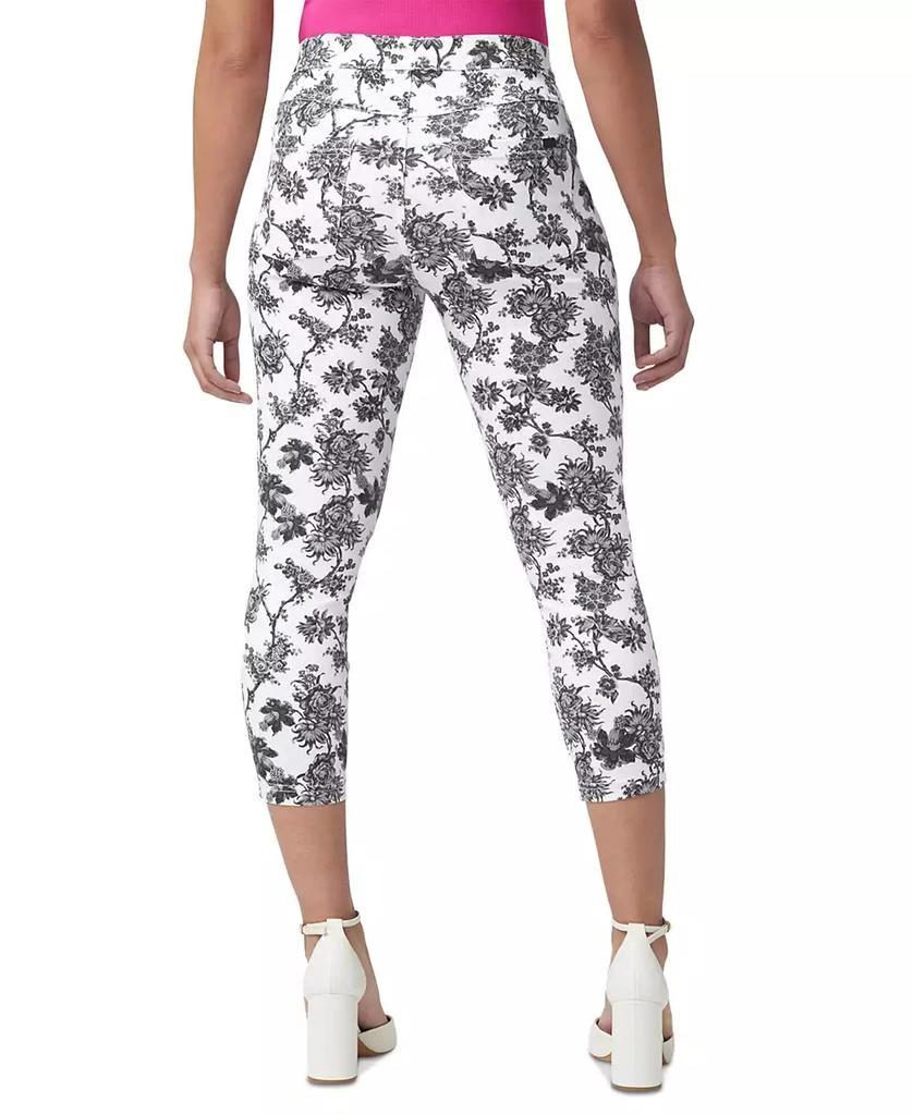 Hue Women's French Toile Denim Capri Leggings 2