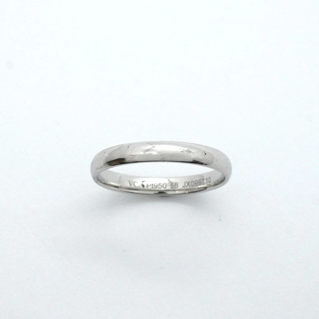 Van Cleef & Arpels Platinum 950 Band Ring (Pre-Owned) 2