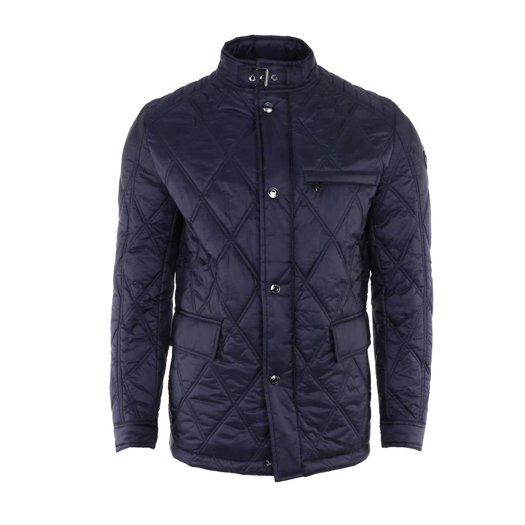 JOOP! Joop! - Men's Diamond Quilted Technical Moto Jacket