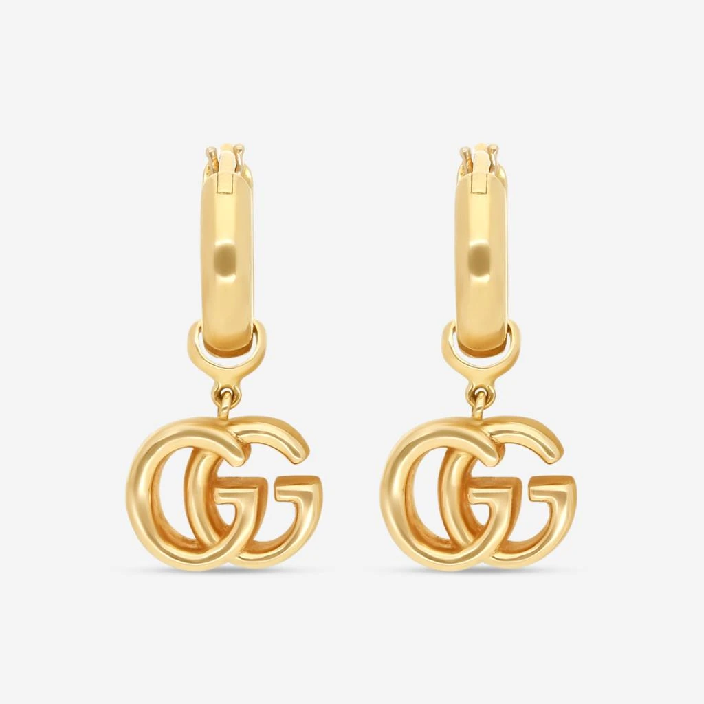 Gucci Gucci GG Running 18K Yellow Gold Drop Earrings YBD58201700100U-copy