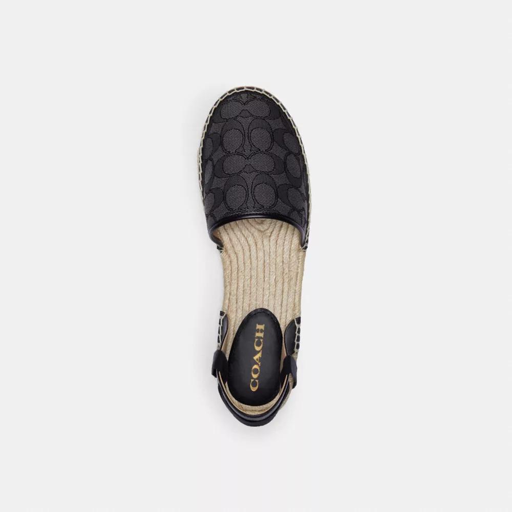 【Coach】Connie エスパドリーユ シグネチャー キャンバス CT035 Coach】Connie エスパドリーユ シグネチャー キャンバス CT035