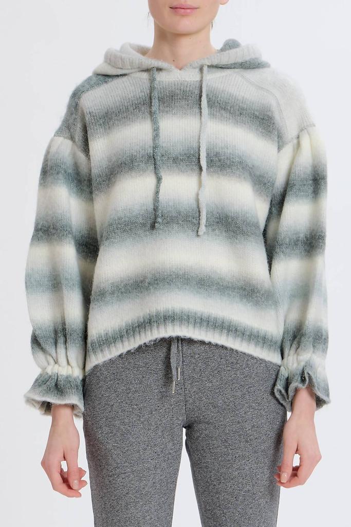 Something Navy Something Navy - Ombre Striped Hoodie