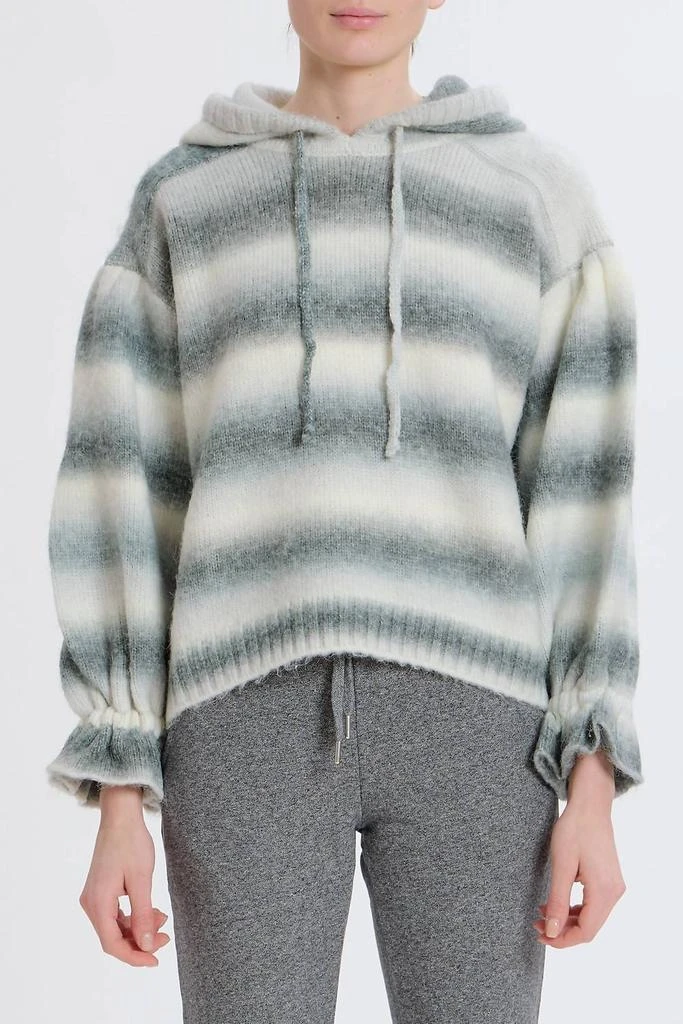 Something Navy Something Navy - Ombre Striped Hoodie 1
