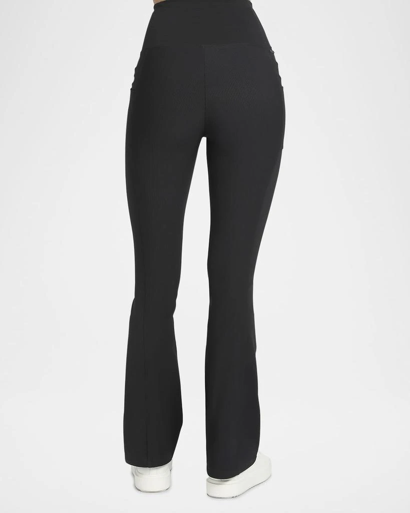 Blanc Noir Directional Rib Bootcut Pants 4