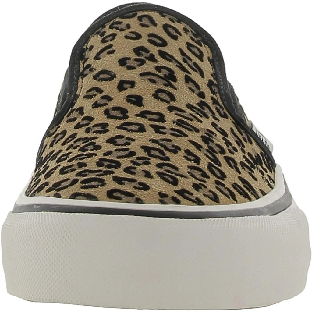 Vans Slip-On SF Womens Suede Leopard Print Casual and Fashion Sneakers 2