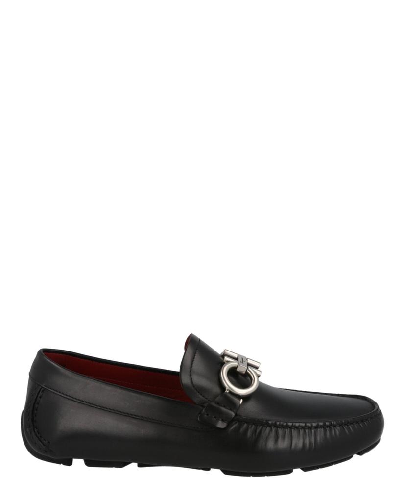 Salvatore Ferragamo Ferragamo Almond-Toe Slip-On Loafers