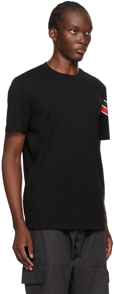 Moncler Black Tricolor T-Shirt 2