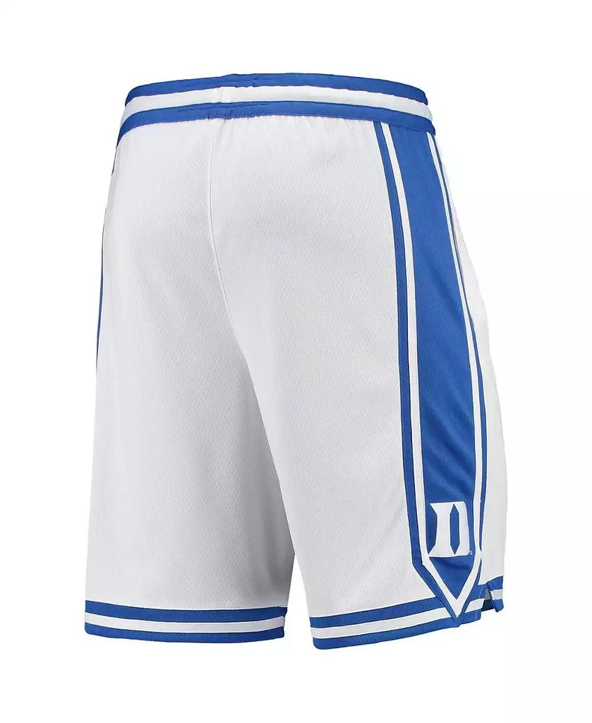 NIKE Men's White Duke Blue Devils Limited Basketball Shorts 3