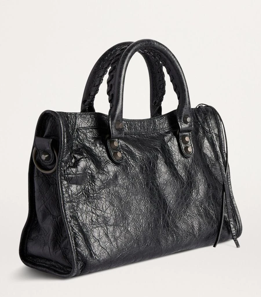 Balenciaga Small Leather Le City Top-Handle Bag 4