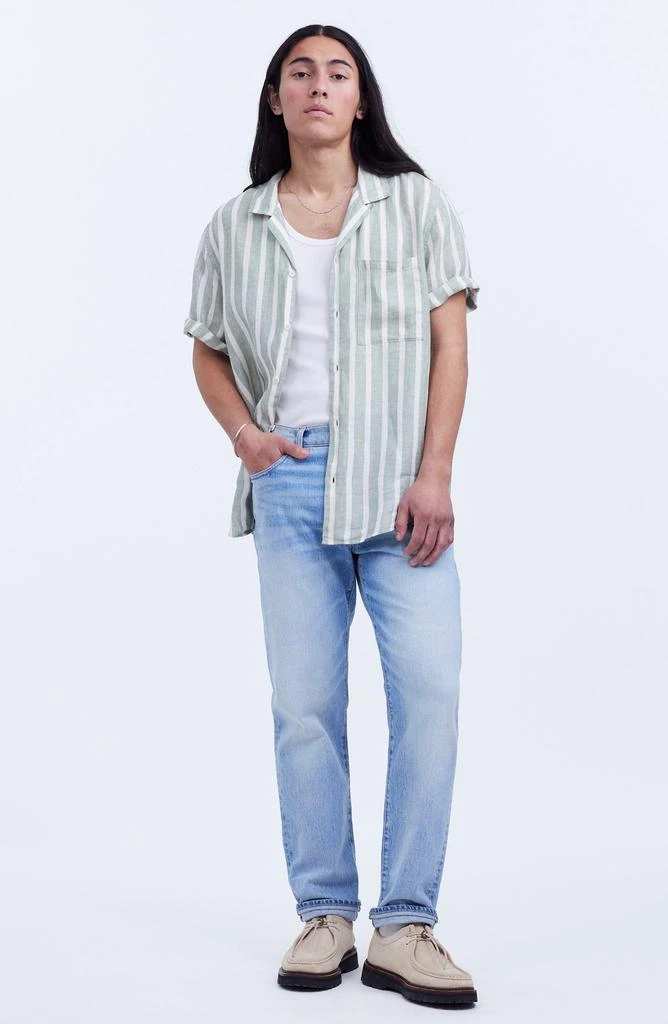 Madewell Men's Easy Linen Short Sleeve Shirt 6