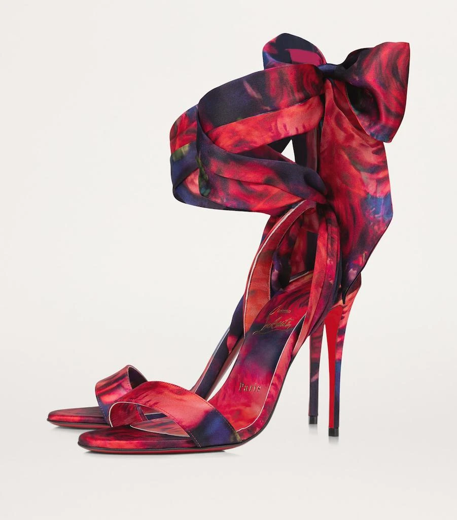 Christian Louboutin Sandale du Désert Silk Sandals 100 3