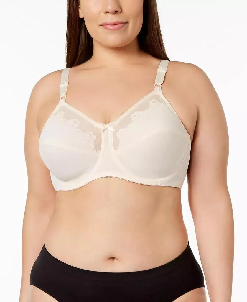 Bali Flower Bali 2-Ply Full Coverage Underwire Bra 180 3