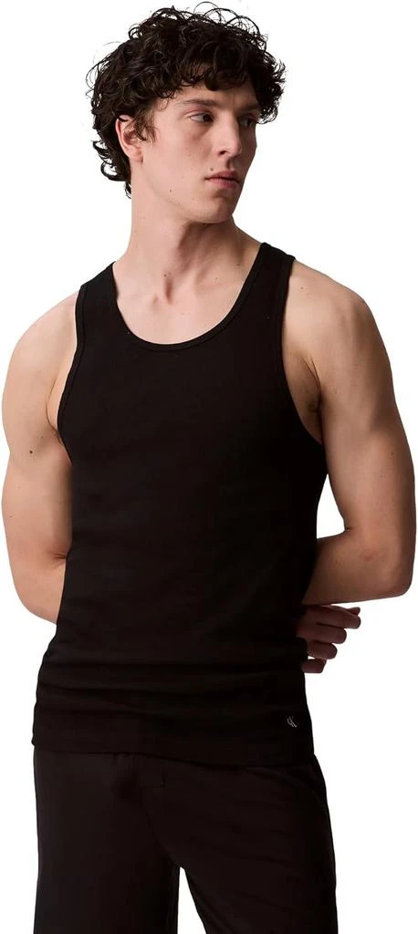 undefined Calvin Klein Men
s Cotton Classics 3-Pack Tanks 2