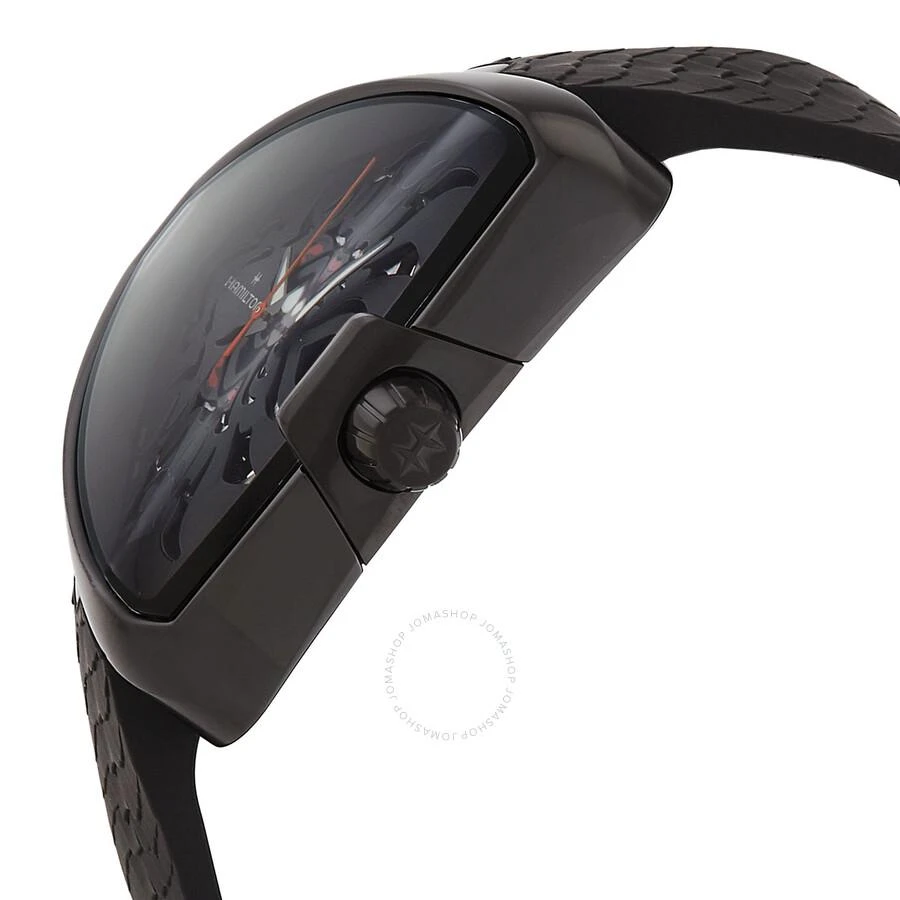 Hamilton Ventura Elvis80 Skeleton Dragon Automatic Black Dial Watch H24535332 2