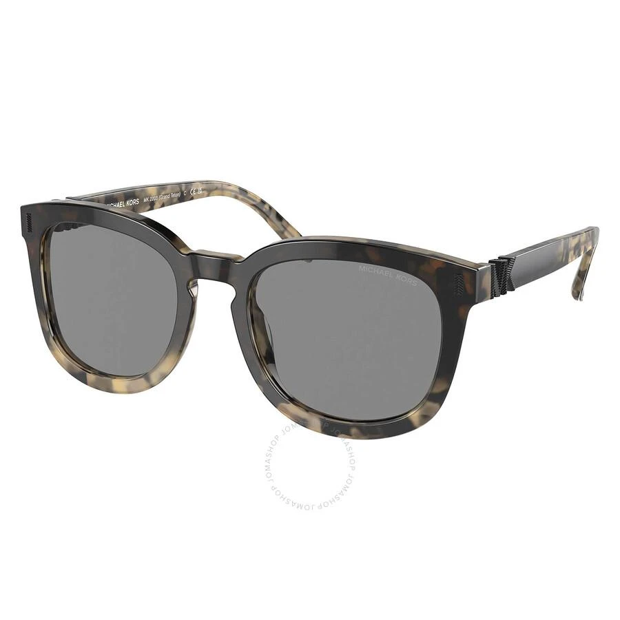 Michael Kors Grand Teton Dark Grey Square Men's Sunglasses MK2203 39423F 54 1